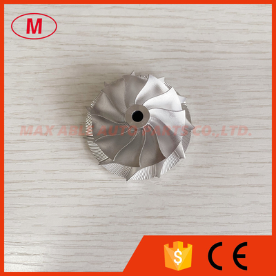 K04 reverse 40.80/51.00mm 11+0 blades Point Milling Snake Curve turbo milling/aluminum 2618/billet compressor wheel