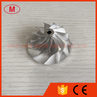 K04 reverse 40.80/51.00mm 11+0 blades Point Milling Snake Curve turbo milling/aluminum 2618/billet compressor wheel