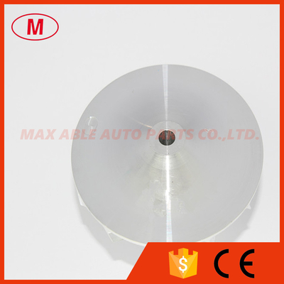 T04E 48.56/74.99mm 6+6 blades 442293-0009 turbo billet/milling/aluminum 2024 compressor wheel for 452003-0001