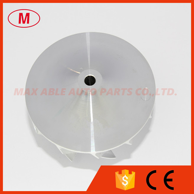 T04E 443844-0003 51.70/74.99mm 6+6 blades turbocharger billet/milling/aluminum 2024 compressor wheel for 452049-0001