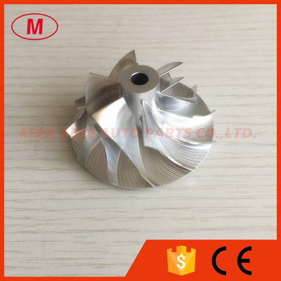 GT15-25 702489-0009/6/2 34.62/49.00mm 6+6 blades turbo milling/aluminum 2618/billet compressor wheel for 717858/724930