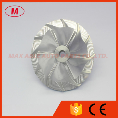 TA51 441792-0007 64.23/90.96 mm 6+6 blades turbo billet/milling/aluminum 2024 compressor wheel for  452020-0001