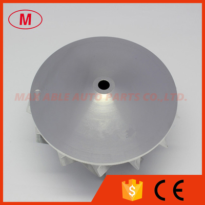 T76 72.20/102.35 7+7 blades Turbocharger Billet/milling/aluminum 2024 compressor wheel for racing