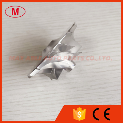 K16 44.20/66.00mm 8+8 blades turbo milling/aluminum 2618/billet compressor wheel.