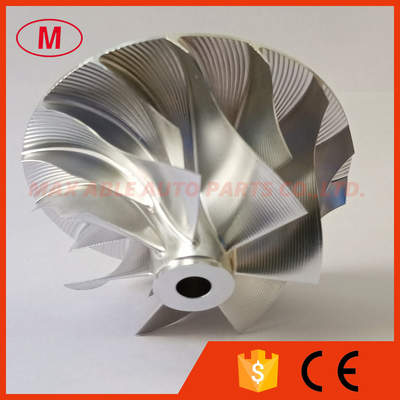 RHG8V 68.26/92.01mm 7+7blades point milling aluminum 2618/billet compressor wheel for 1144004577 IHI VIGK 1610 GIGA