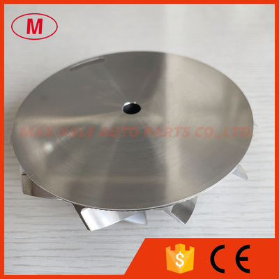 HX50 75.83/102.75mm 11+0 blades Turbocharger milling/Aluminum 2618/billet compressor wheel