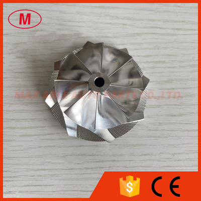 GT15-25 47.00/60.00mm 8+0 blades high performance Turbo milling/aluminum 2618/billet compressor wheel