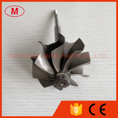 B58 reverse 55X60mm 9 blades turbine shaft /turbo wheel /turbo shaft R5.6