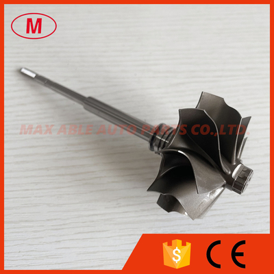 B58 reverse 55X60mm 9 blades turbine shaft /turbo wheel /turbo shaft R5.6