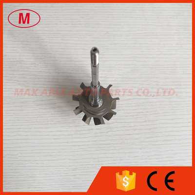 B58 reverse 55X60mm 9 blades turbine shaft /turbo wheel /turbo shaft R5.6