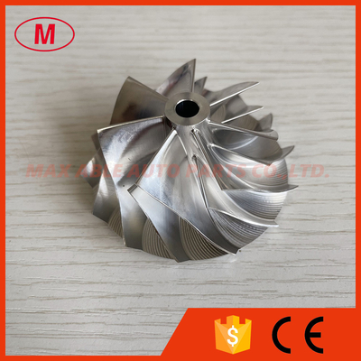 GTX2860R 813711-0003 47.10/60.13mm 7+7 blades high performance turbo milling/aluminum 2618/billet compressor wheel