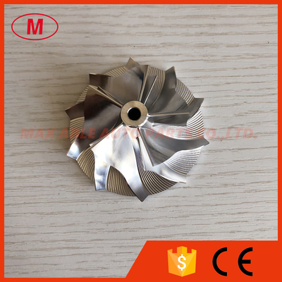 RHF4H 44.00/63.80mm 5+5 blades high performance Turbo milling/aluminum 2618/billet compressor wheel for VIFE upgrade