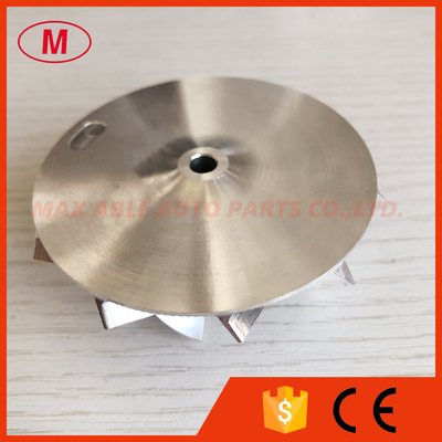 RHF4H 44.00/63.80mm 5+5 blades high performance Turbo milling/aluminum 2618/billet compressor wheel for VIFE upgrade