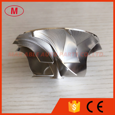 RHF4H 44.00/63.80mm 5+5 blades high performance Turbo milling/aluminum 2618/billet compressor wheel for VIFE upgrade