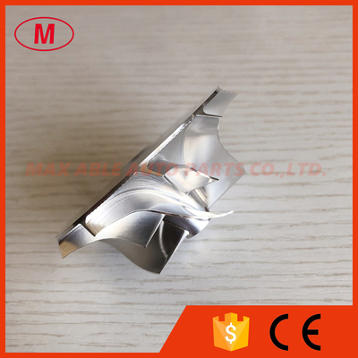 RHF4H 44.00/63.80mm 5+5 blades high performance Turbo milling/aluminum 2618/billet compressor wheel for VIFE upgrade