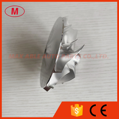 PTE67 6+6 blades 67.40/82.00mm point milling Turbo milling/aluminum 2618/billet compressor wheel for PTE6766 CEA GEN I