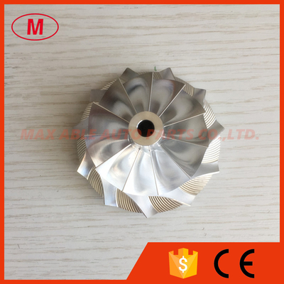 RHF55 48.62/65.00mm 11+0 blades turbo aluminum 2618/Billet compressor wheel for VIET