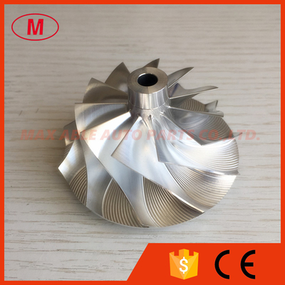 RHF55 48.62/65.00mm 11+0 blades turbo aluminum 2618/Billet compressor wheel for VIET