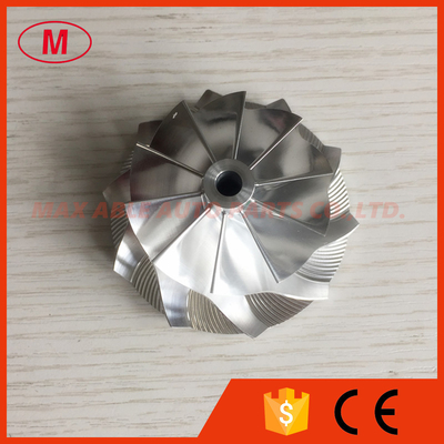 GTX2867R 49.70/67.40mm 10+0 blades racing turbocharger billet/milling/aluminum 2024 compressor wheel