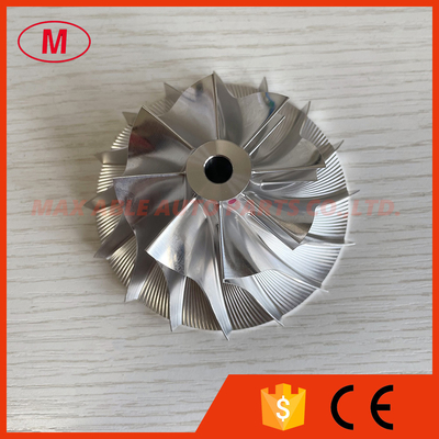 Supercharger P300-41-31 8+8 blades 54.00/81.00mm high performance turbo/milling/aluminum 2618/billet compressor wheel