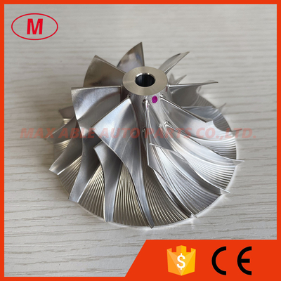 Supercharger P300-41-31 8+8 blades 54.00/81.00mm high performance turbo/milling/aluminum 2618/billet compressor wheel