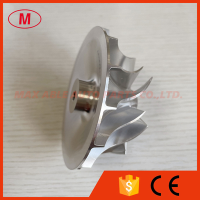 Supercharger 7+7 blades 69.22/93.90mm turbo/milling/aluminum 2618/billet compressor wheel