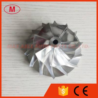 GT30 467756-0005 52.75/76.13mm 7+7 blades turbo billet/milling/aluminum 2024 compressor wheel for racing
