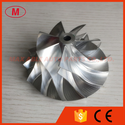 GT30 467756-0005 52.75/76.13mm 7+7 blades turbo billet/milling/aluminum 2024 compressor wheel for racing