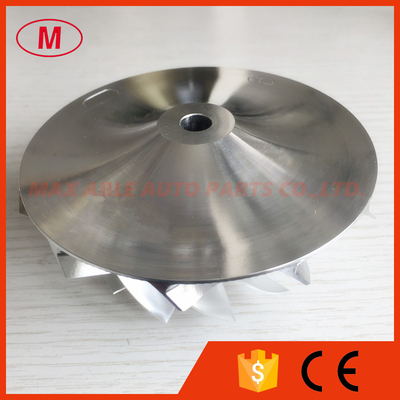 S300 171449 66.10/92.61mm 11+0 blades turbo Billet/milling/aluminum 2024 compressor wheel for S366