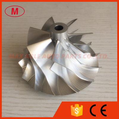 S200-EFR 1276-123-2006 57.15/76.23mm 7+7 blades high performance Billet/milling compressor wheel for 179315/179390/1793