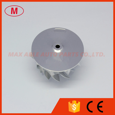 K04 5306-123-2007 43.03/56.08mm 11+0 blades performance Billet/milling compressor wheel for 5304-970-0054/0035/0043/0045