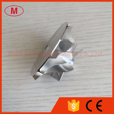 RHF4H 37.50/52.51mm 6+6 blades VA80 Turbocharger milling/aluminum/billet compressor wheel for VM/Chrysler