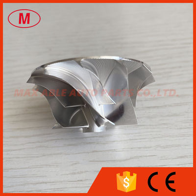 RHF4H 37.50/52.51mm 6+6 blades VA80 Turbocharger milling/aluminum/billet compressor wheel for VM/Chrysler