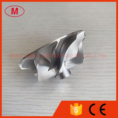 GT2871 reverse 452546-0005 53.11/70.98mm 6+6 blades turbo milling/aluminum 2618/billet compressor wheel for 452546-0005