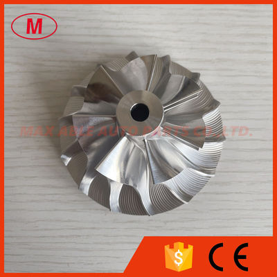 S2B 836340375 54.55/81.30mm 7+7 blades turbo milling/aluminum 2618/billet compressor wheel for 313232/ 313352 OE:312131