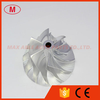 3LM 155924 55.63/75.00mm 6+6 blades turbo billet/milling/aluminum 2024 compressor wheel for 159623/180189/187508/310130