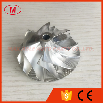 T2 6+6 blades 44.60/60.13mm Turbocharger milling/aluminum 2618/billet compressor wheel
