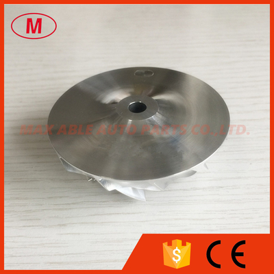 T2 6+6 blades 44.60/60.13mm Turbocharger milling/aluminum 2618/billet compressor wheel