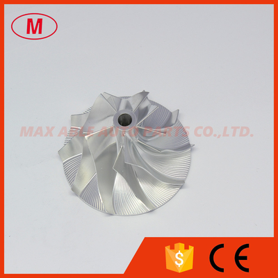CT26 39.00/62.00mm 5+5blades high performance Turbocharger Billet/milling/aluminum 2618 compressor wheel for 17201-46010