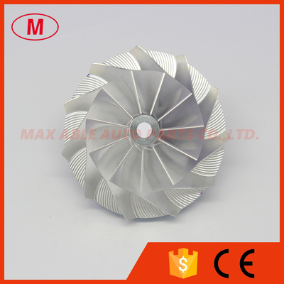 CT26 17291-17040 Upgrade 49.20/71.00mm 11+0 blades Turbo milling/aluminum 2618/billet compressor wheel for 17201-17040
