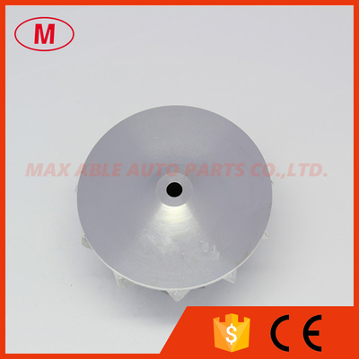 CT26 17291-17040 Upgrade 49.20/71.00mm 11+0 blades Turbo milling/aluminum 2618/billet compressor wheel for 17201-17040