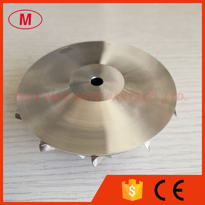 GT30 forward 51.25/76.20mm 11+0 blades point milling Turbocharger aluminum 2618/milling/billet compressor wheel