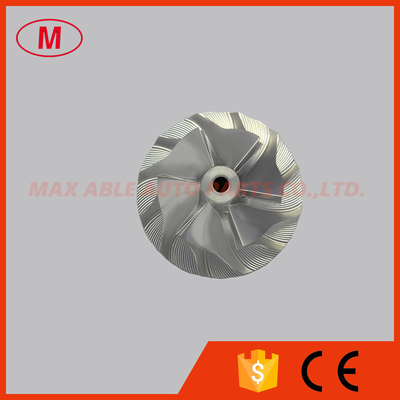 KP39 33.59/46.00mm 6+6 blades turbo Billet/milling/aluminum 2024 compressor wheel for 5439-970-0020/0006/0007/0008