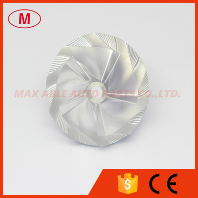 RHC7 49.20/64.96mm 5+5 blades turbo Billet/milling/Aluminum 2024 compressor wheel for MX22/MX30/MX45/GX51/MY58