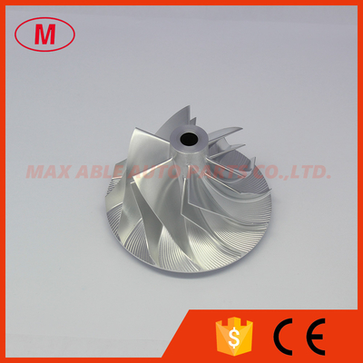 RHE7 NH374608 59.70/82.00mm 6+6 blades turbo Billet/milling/Aluminum 2024 compressor wheel for VX88/VX89