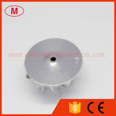 RHF5H 40.40/56.00mm 6+6 blades high performance turbo milling/aluminum 2618/billet compressor wheel for VB7/VB9