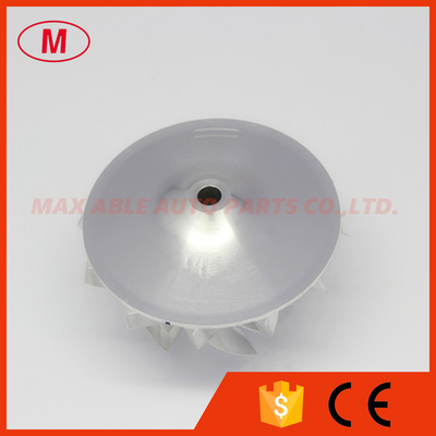S200 314590 54.81/76.20mm 6+6 blades Turbo Billet/milling/aluminum 2024 compressor wheel for 314196/315355/315567/31598
