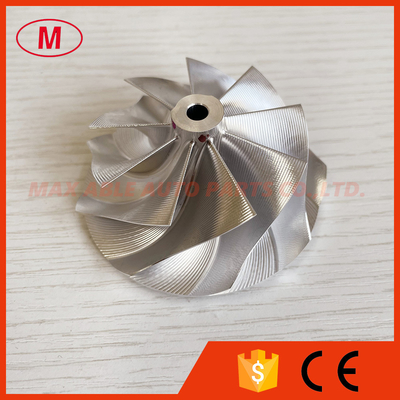 TD04 reverse 54.28/67.40mm 9+0 Blades point milling turbo aluminum 2618/Milling/billet compressor wheel