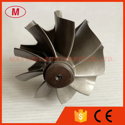 G40 forward 70.57/77mm 9 Blades ball bearing turbine shaft wheel/turbine wheel