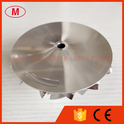 TD05 reverse 64.40/82.00mm 7+7 blades point milling turbocharger milling/aluminum 2618/billet compressor wheel